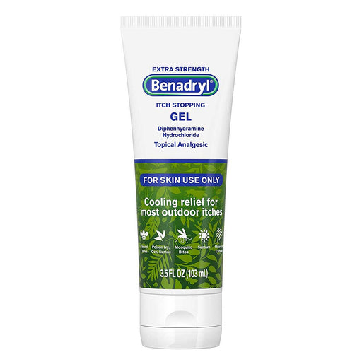 Benadryl Extra Strength Itch Stopping Gel 3.5oz - Sleepy Bee Supplies